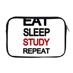 Eat Sleep Study Repeat Apple Macbook Pro 17  Zipper Case