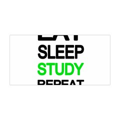 Eat Sleep Study Repeat Yoga Headband