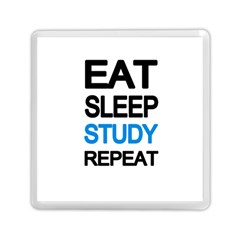 Eat Sleep Study Repeat Memory Card Reader (square)  by Valentinaart