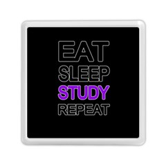 Eat Sleep Study Repeat Memory Card Reader (square)  by Valentinaart