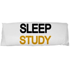 Eat Sleep Study Repeat Body Pillow Case (dakimakura) by Valentinaart