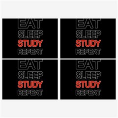 Eat Sleep Study Repeat Belt Buckles