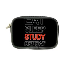 Eat Sleep Study Repeat Coin Purse by Valentinaart