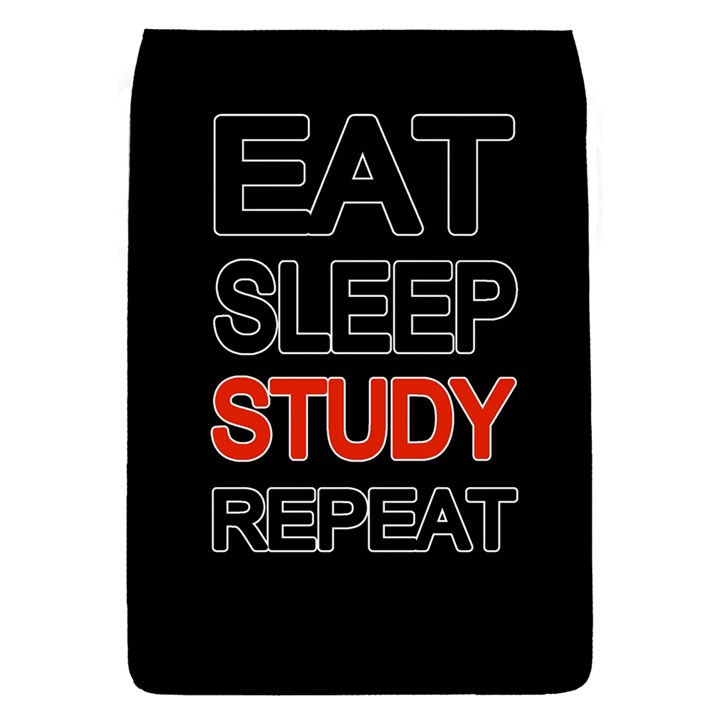 Eat sleep study repeat Flap Covers (L) 