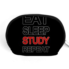 Eat Sleep Study Repeat Accessory Pouches (medium) 