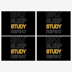 Eat Sleep Study Repeat Belt Buckles