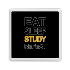 Eat Sleep Study Repeat Memory Card Reader (square)  by Valentinaart