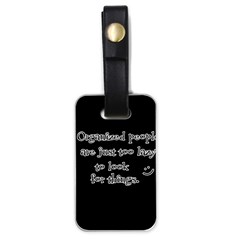 Lazy Luggage Tags (one Side)  by Valentinaart