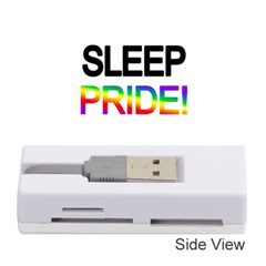 Eat Sleep Pride Repeat Memory Card Reader (stick)  by Valentinaart