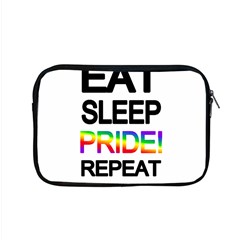 Eat Sleep Pride Repeat Apple Macbook Pro 15  Zipper Case by Valentinaart