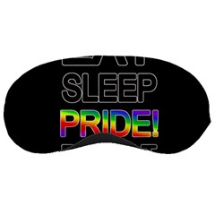 Eat Sleep Pride Repeat Sleeping Masks by Valentinaart