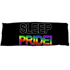 Eat Sleep Pride Repeat Body Pillow Case (dakimakura) by Valentinaart