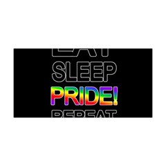 Eat Sleep Pride Repeat Yoga Headband