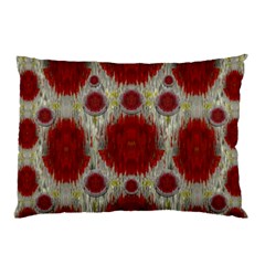 Paint On Water Falls,in Peace And Calm Pillow Case (two Sides) by pepitasart