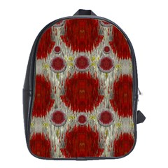 Paint On Water Falls,in Peace And Calm School Bags (xl)  by pepitasart