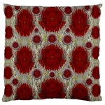 Paint On Water Falls,in Peace And Calm Large Flano Cushion Case (Two Sides) Back