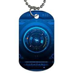 Technology Dashboard Dog Tag (One Side)