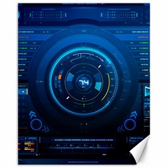 Technology Dashboard Canvas 16  x 20  