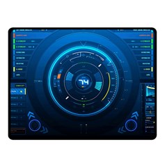 Technology Dashboard Fleece Blanket (Small)