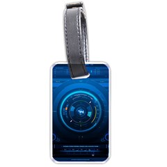 Technology Dashboard Luggage Tags (One Side) 