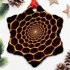 Honeycomb Art Ornament (Snowflake)