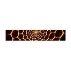 Honeycomb Art Flano Scarf (Mini)