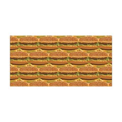 Delicious Burger Pattern Yoga Headband by berwies