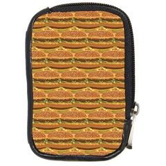 Delicious Burger Pattern Compact Camera Cases by berwies