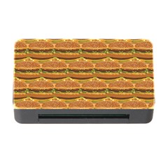 Delicious Burger Pattern Memory Card Reader With Cf by berwies