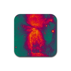 Space Rubber Coaster (square)  by Valentinaart