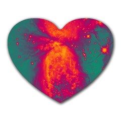 Space Heart Mousepads by Valentinaart