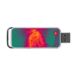 Space Portable Usb Flash (one Side) by Valentinaart