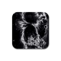 Space Rubber Square Coaster (4 Pack)  by Valentinaart