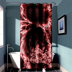 Space Shower Curtain 36  X 72  (stall)  by Valentinaart