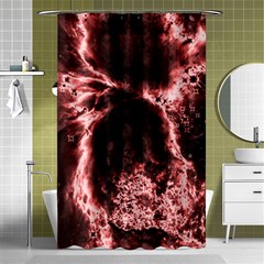 Space Shower Curtain 48  X 72  (small)  by Valentinaart