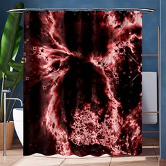 Space Shower Curtain 60  X 72  (medium)  by Valentinaart