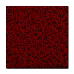 Red Roses Field Tile Coasters by designworld65