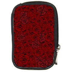 Red Roses Field Compact Camera Cases by designworld65