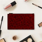 Red Roses Field Cosmetic Bag (Small)  Front