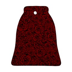 Red Roses Field Bell Ornament (two Sides) by designworld65