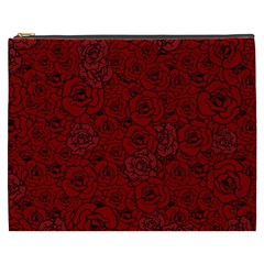 Red Roses Field Cosmetic Bag (xxxl)  by designworld65