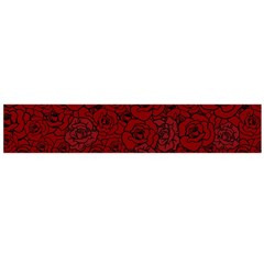 Red Roses Field Flano Scarf (large) by designworld65