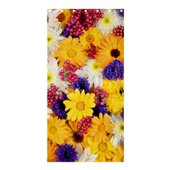 Colorful Flowers Pattern Shower Curtain 36  x 72  (Stall) 