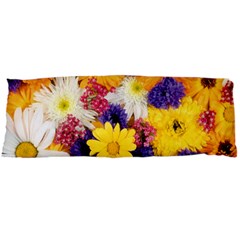 Colorful Flowers Pattern Body Pillow Case Dakimakura (Two Sides)