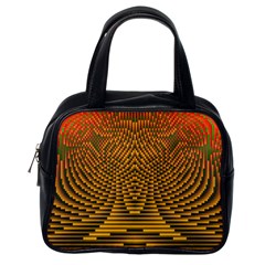 Fractal Pattern Classic Handbags (One Side)