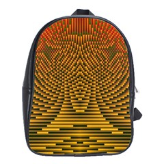 Fractal Pattern School Bags (XL) 