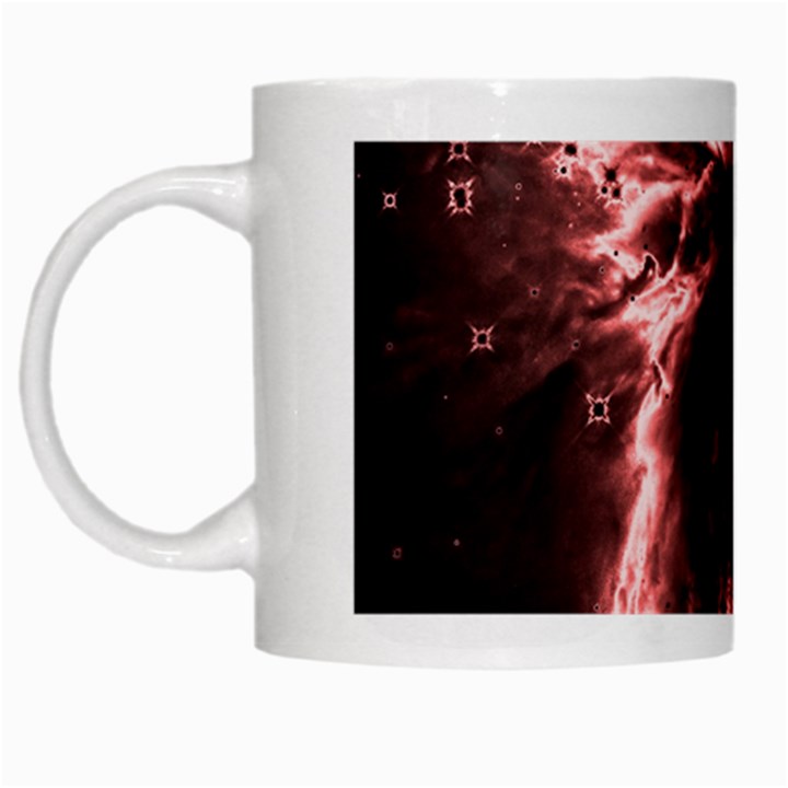 Space White Mugs