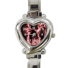 Space Heart Italian Charm Watch by Valentinaart