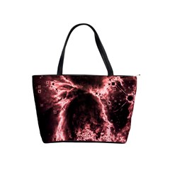 Space Shoulder Handbags by Valentinaart