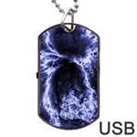 Space Dog Tag USB Flash (Two Sides) Front